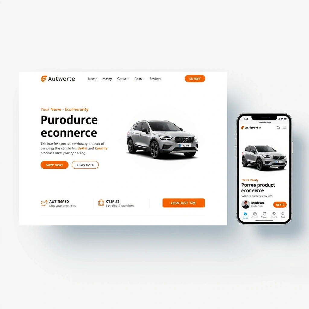 E-commerce website design project