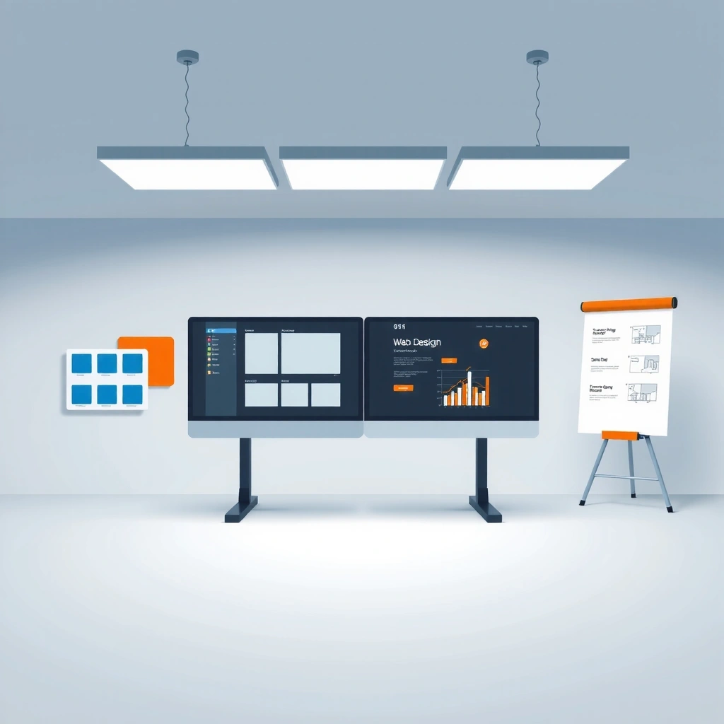 Web design hero background